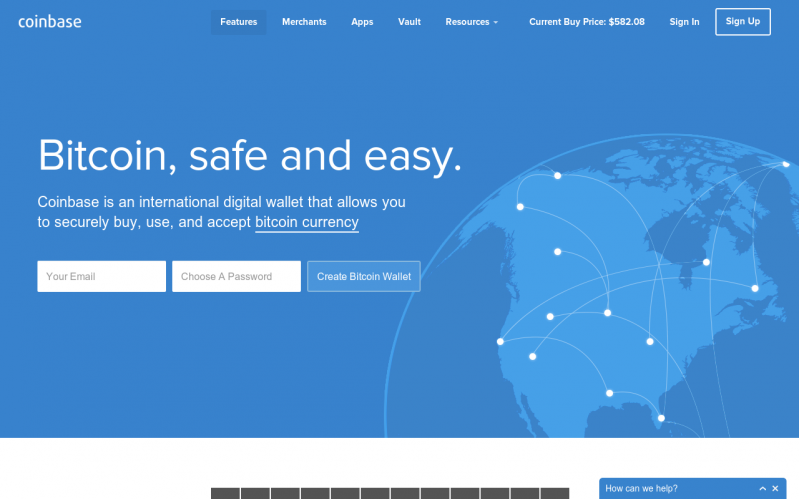 coinbase exchange ticker